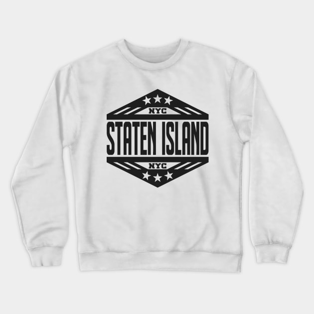 Staten Island Crewneck Sweatshirt by colorsplash